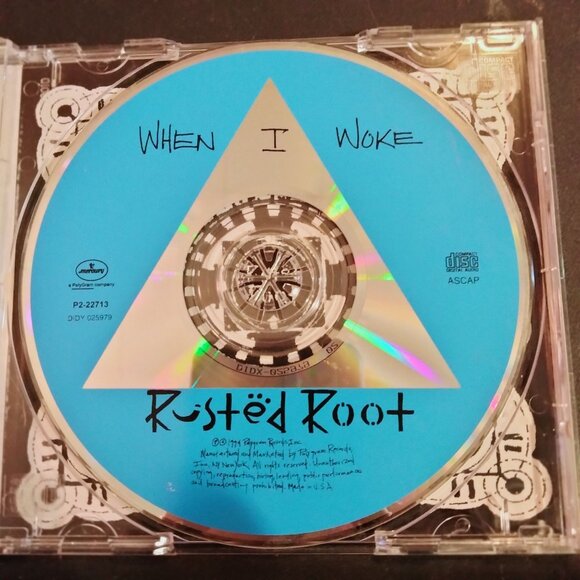 Rusted Root When I Woke Stoner Rock Bluegrass Latin 1990s CD - Picture 5 of 5